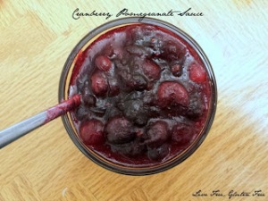 Cranberry Pomegranate Sauce